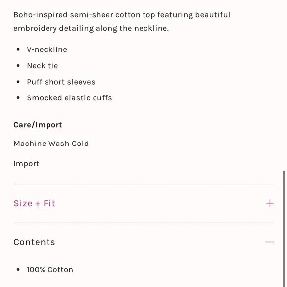 Free People Dreaming About You Baby Doll Blouse Embroidered Boho Size Small - Picture 4 of 13